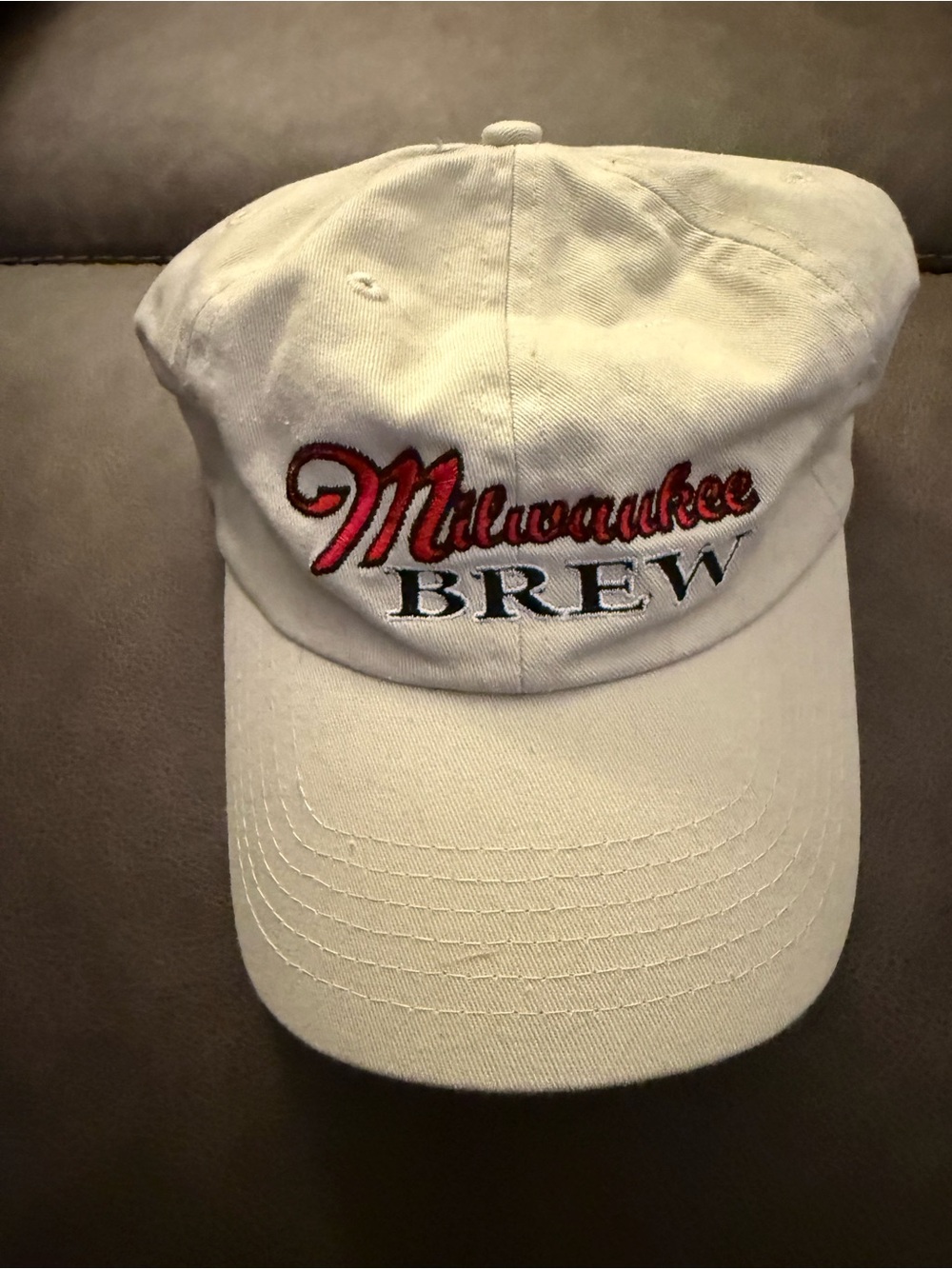 Genuine Merchandise White 'Milwaukee Brew' Embroidered Hat